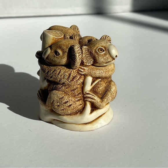 1994, Harmony Kingdom, Trinket Box, Koala Bears, , Vintage Boxes - Picture 2 of 13